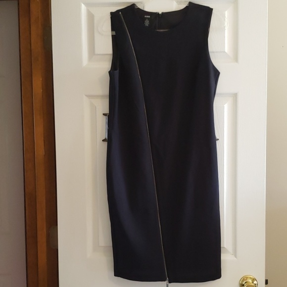 NWOT Alfani double look zippered dress - Picture 2 of 4